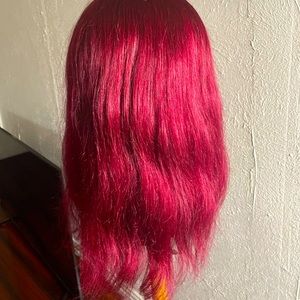 !!!!SOLD!!!!100% HUMAN HAIR HEADBAND WIG color 99J!!